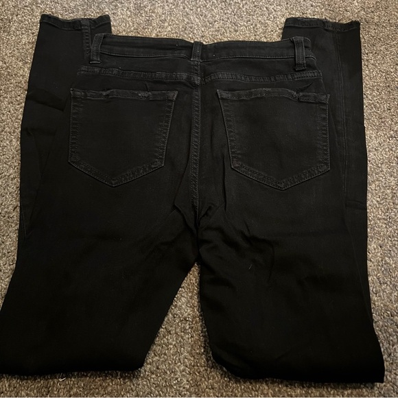 BKE Parker Universal Fit High Rise Ankle Tall Distressed size 24 - Picture 2 of 5